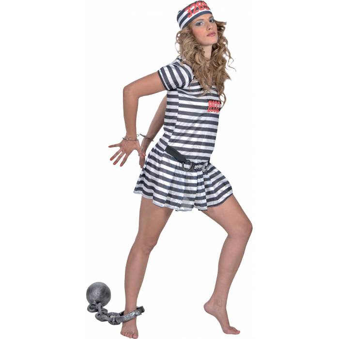 Fun Fashion Στολή Αποκριάς Κατάδικος Γυναικεία