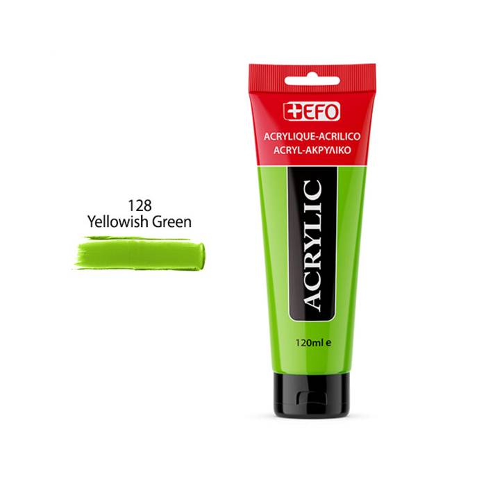 EFO Ακρυλικό Χρώμα 128 Yellowish Green 120ml