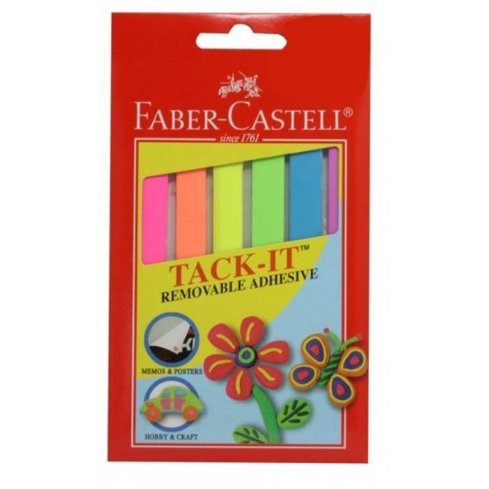 Faber Castell Αυτοκόλλητα Διπλής Όψης Tack It 50g