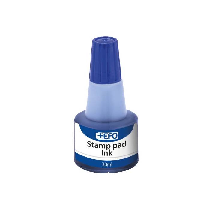 EFO Μελάνι Για Ταμπόν Μπλε 30ml