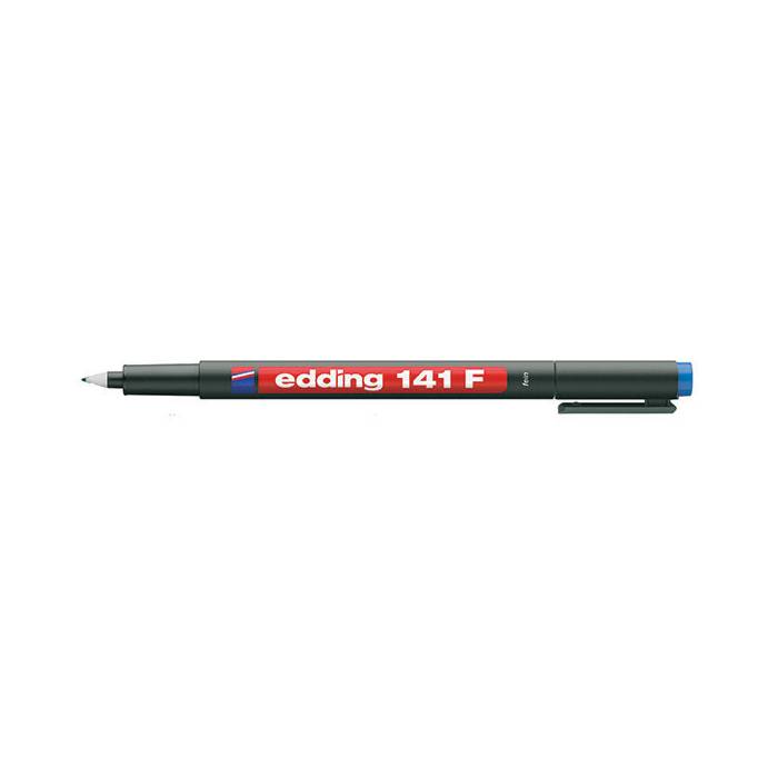Edding 141 F Μαρκαδόρος Διαφανειών Μπλε 0,6mm