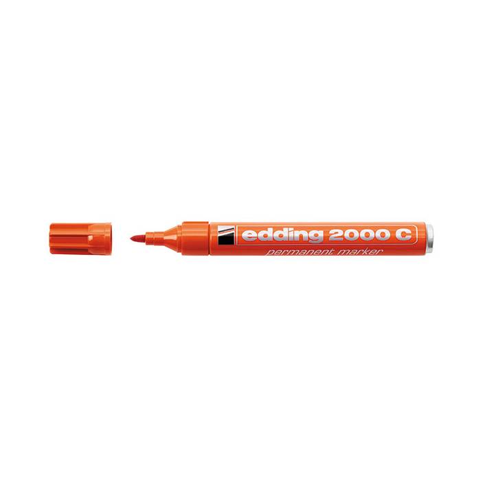 Edding 2000 C Μαρκαδόρος Ανεξίτηλος Πορτοκαλί