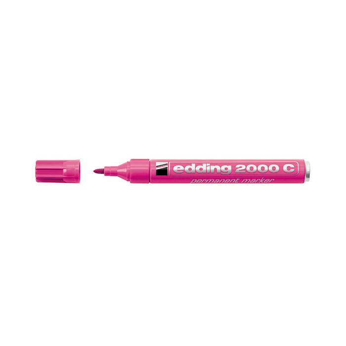 Edding 2000 C Μαρκαδόρος Ανεξίτηλος Ροζ