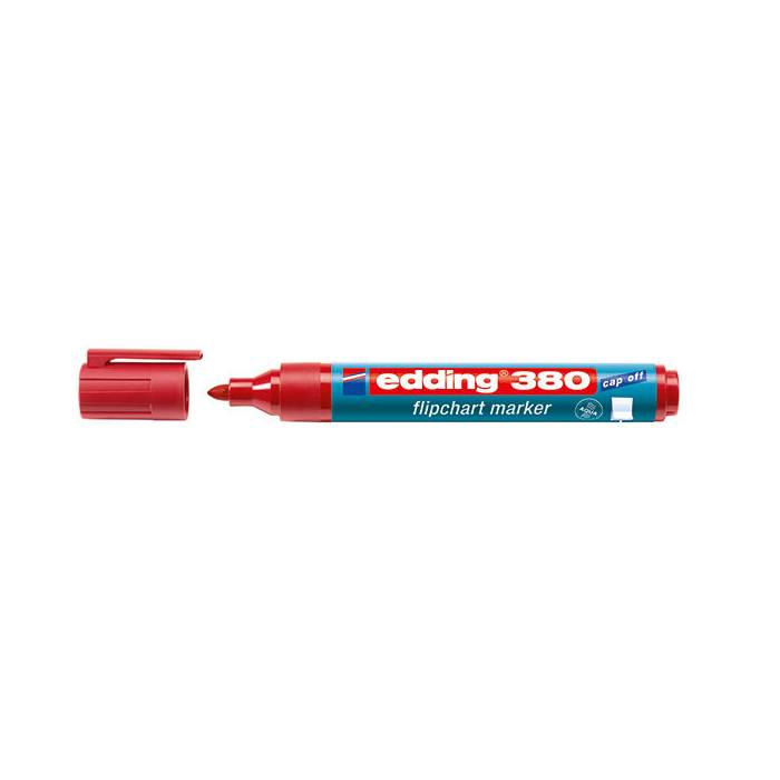 Edding 380 Μαρκαδόρος Flip Chart Κόκκινο