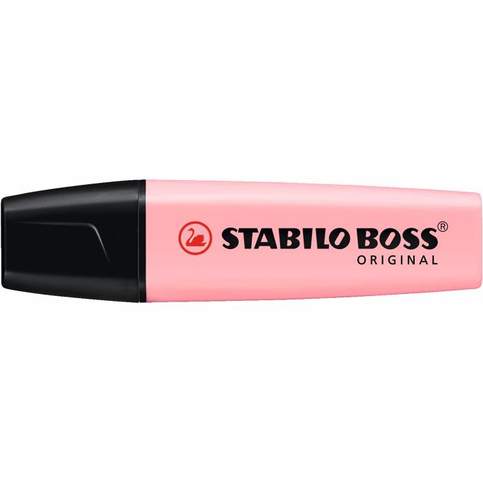 Stabilo Μαρκαδόρος Υπογράμμισης Boss Pastel Ροζ 70/129