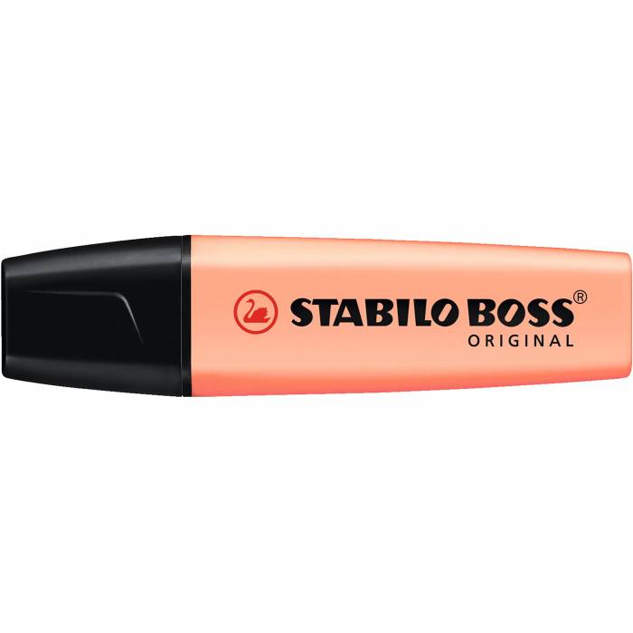 Stabilo Μαρκαδόρος Υπογράμμισης Boss Pastel Πορτοκαλί 70/126