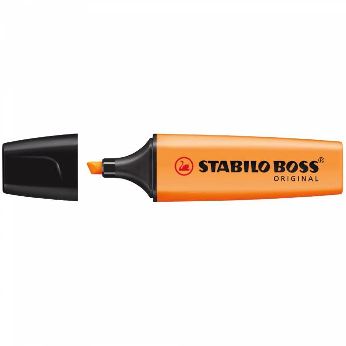 Stabilo Μαρκαδόρος Υπογράμμισης Boss Πορτοκαλί 70/54