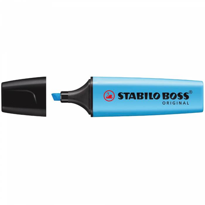 Stabilo Μαρκαδόρος Υπογράμμισης Boss Μπλε 70/31
