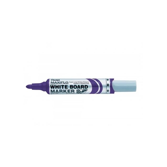 Pentel Μαρκαδόρος Λευκού Πίνακα Maxiflo Medium Μωβ
