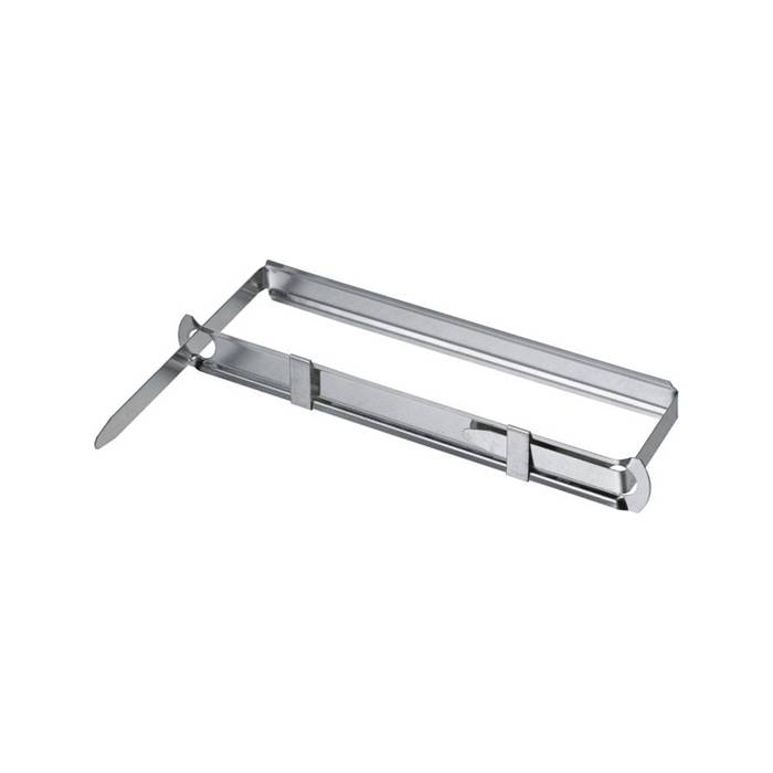 Metron Ελάσματα Μεταλλικά 80mm Γκρι 50τμχ