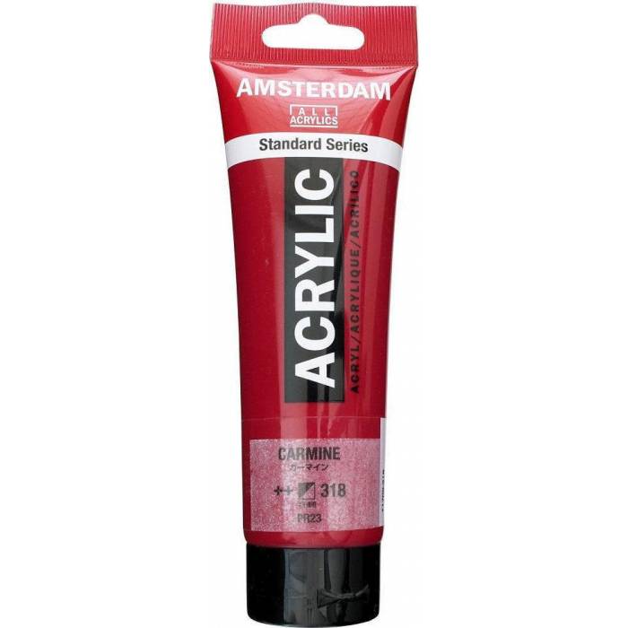 Royal Talens Ακρυλικό Χρώμα Amsterdam Standard 318 Carmin 120ml