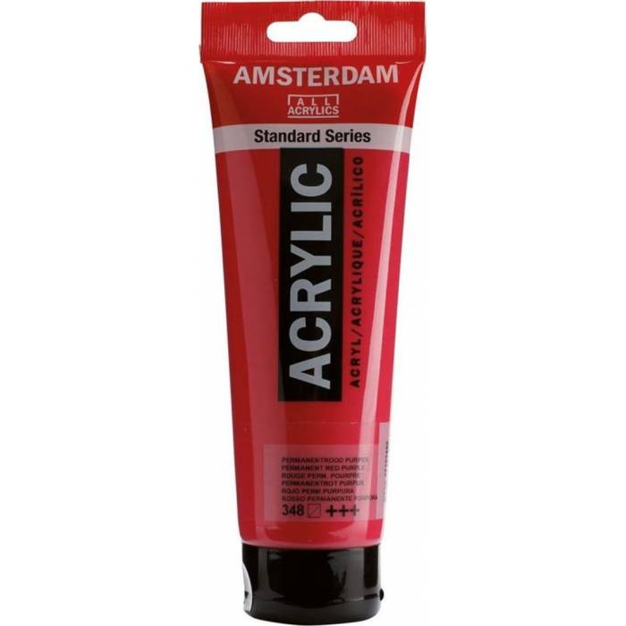 Royal Talens Ακρυλικό Χρώμα Amsterdam Standard 348 Permanent Red Purple 120ml