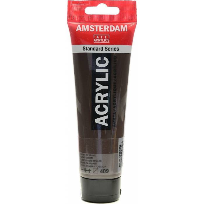 Royal Talens Ακρυλικό Χρώμα Amsterdam Standard 409 Burnt Umber 120ml