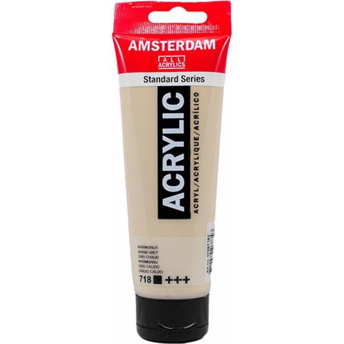 Royal Talens Ακρυλικό Χρώμα Amsterdam Standard 718 Warm Grey 120ml