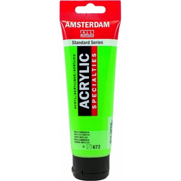 Royal Talens Ακρυλικό Χρώμα Amsterdam Standard Specialties 672 Reflex Green 120ml