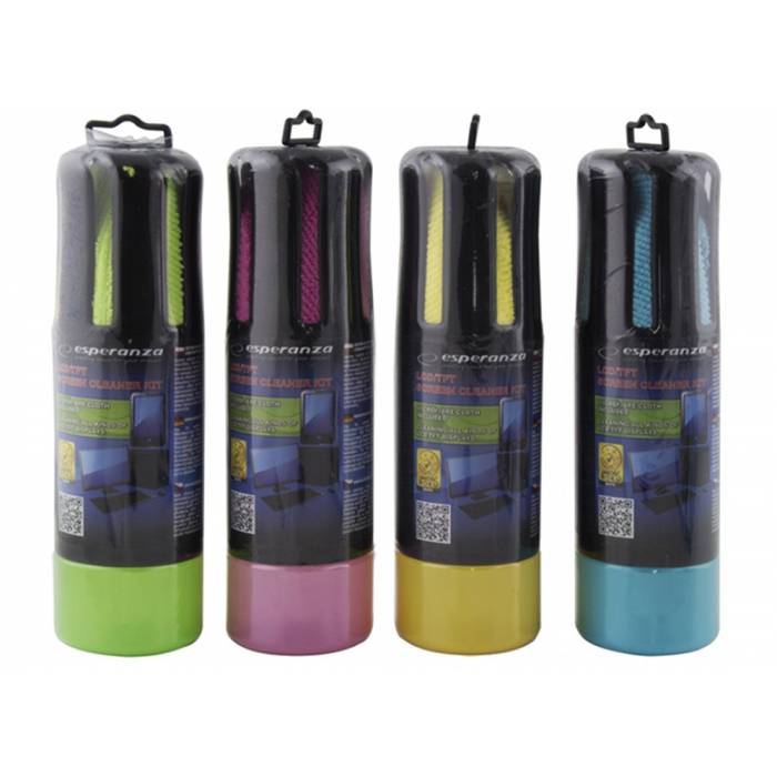 Esperanza Σετ Σπρέι Καθαρισμού LCD/TFT 150ml Με Πανί ES122M