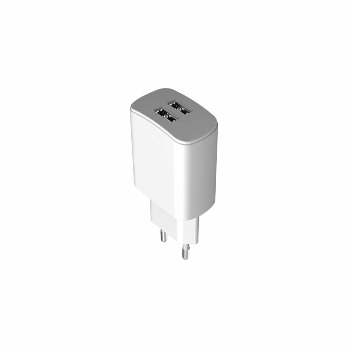 Celly Φορτιστής Ταξιδίου 2 USB Procompact White