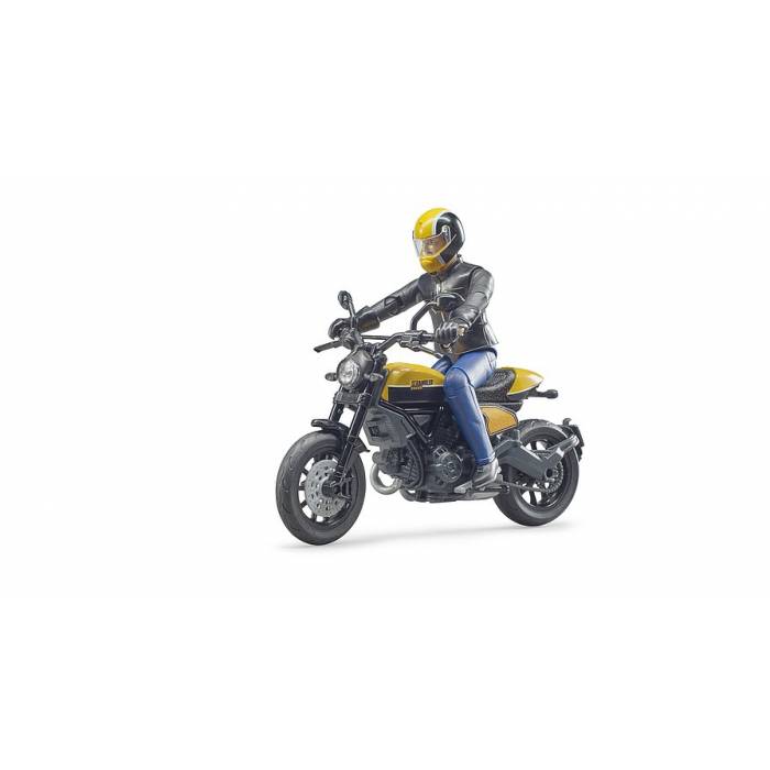 Bruder Μηχανή Scrambler Ducati Με Αναβάτη
