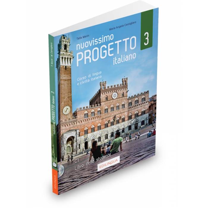 Nuovissimo Progetto Italiano 3 Studente (+DVD) 9788899358983