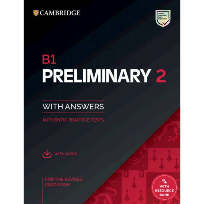 Cambridge Preliminary English Test 2 - Self Study Pack (+ Downloadable Audio) 9781108781558