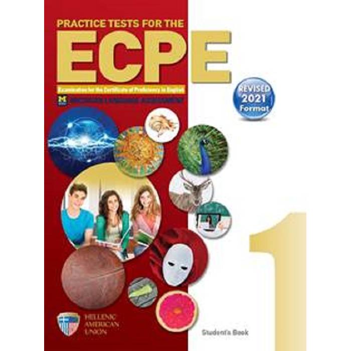 Practice Tests For The ECPE Book 1 (Revised 2021 Format) 9789604921034