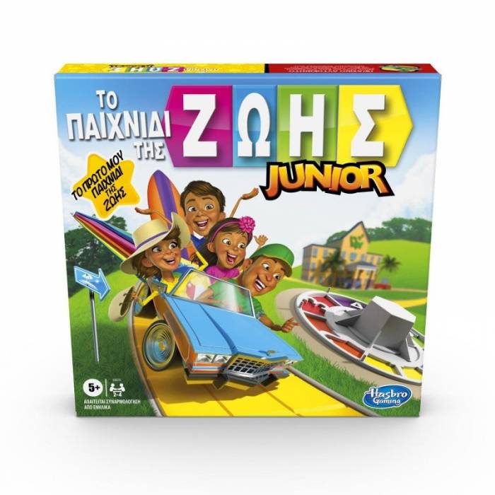 Hasbro Επιτραπέζιο Game Of Life Junior Το Παιχνίδι Της Ζωής E6678