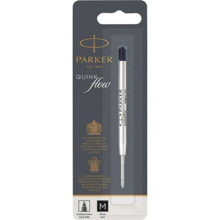 Parker Ballpoint Ανταλλακτικό Στυλό Refill Quinkflow Μαύρο Medium