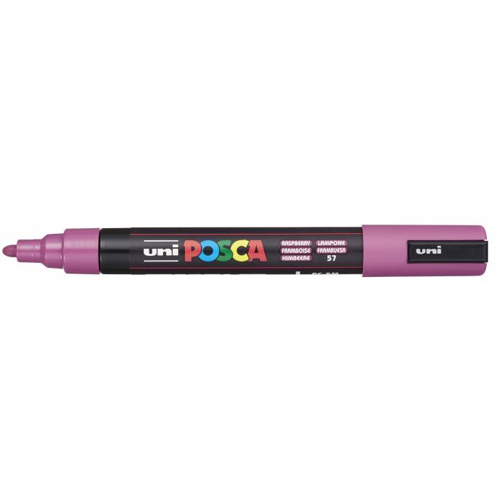 Uni Μαρκαδόρος Ζωγραφικής Posca PC-5M 57 Raspberry