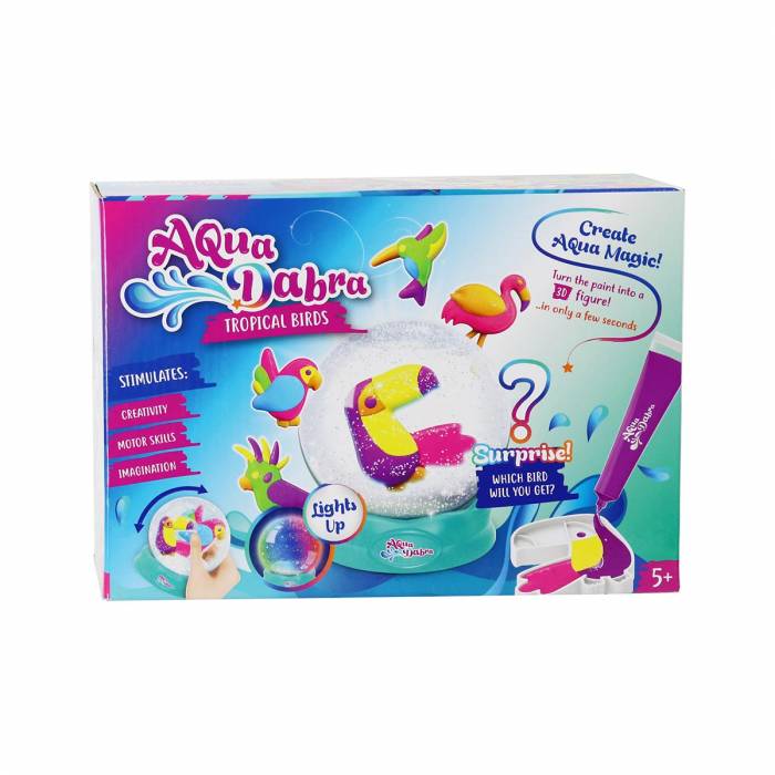 Five Stars Σετ Δημιουργίας AquaDabra Τροπικά Πουλιά (5 Σχέδια) FST00322