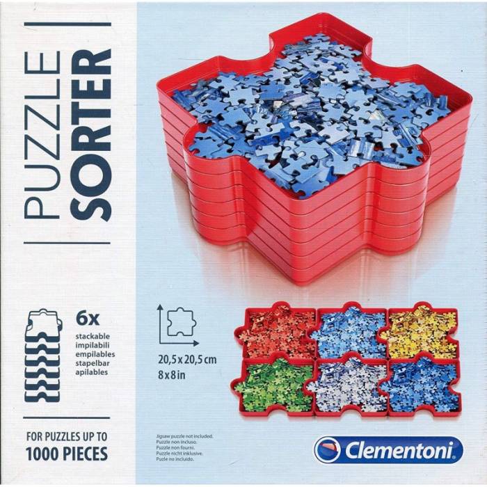 Clementoni Puzzle Sorter Θήκη Αποθήκευσης Παζλ 6 Τεμ.