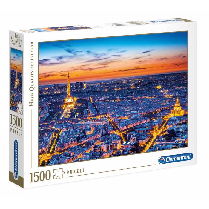 Clementoni Παζλ 1500 Τεμ. High Quality Collection Paris View