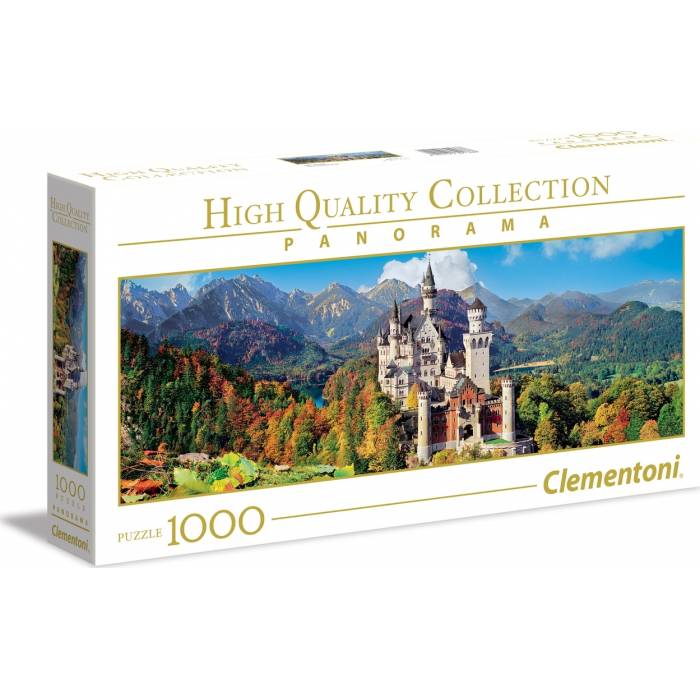 Clementoni Παζλ 1000 Τεμ. High Quality Collection Panorama Neuschwanstein