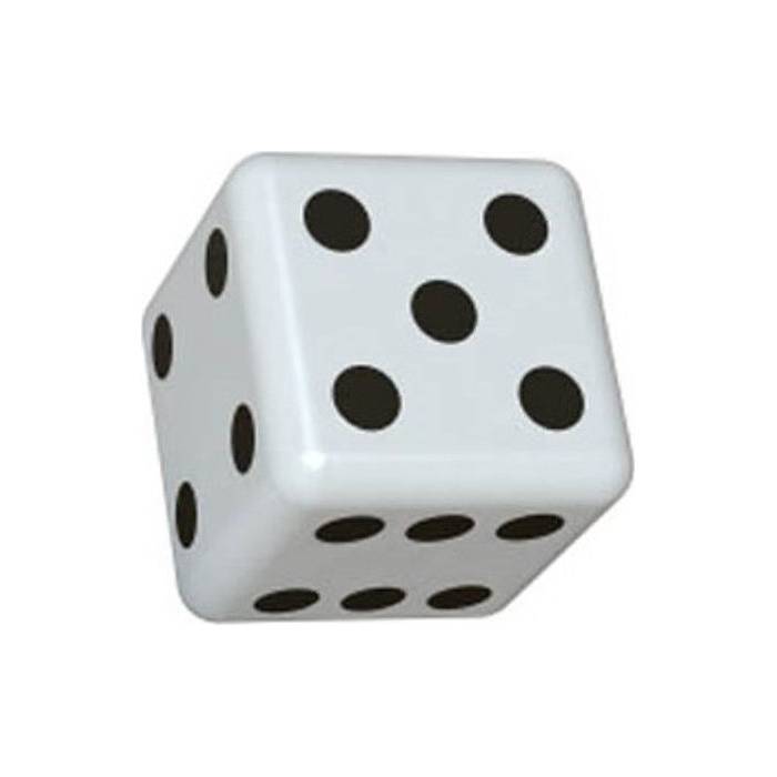 Ζάρι Για Τάβλι 1 Τεμάχιο 1x1 cm