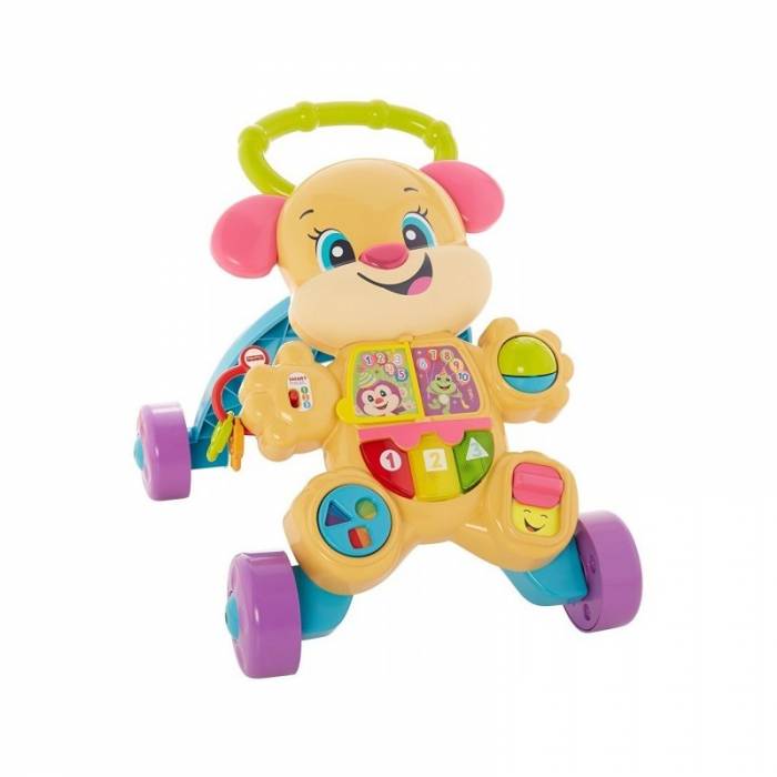 Fisher Price Εκπαιδευτική Στρατα Σκυλάκι Smart Stages Ροζ FTC68