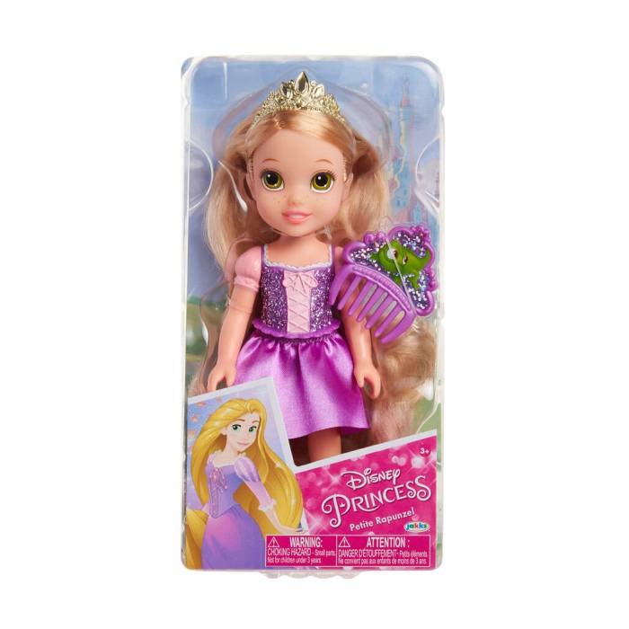 Jakks Pacific Κούκλα Rapunzel Με Αξεσουάρ 15εκ (Disney Princess)