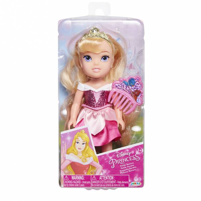 Jakks Pacific Κούκλα Ωραία Κοιμωμένη Aurora Με Αξεσουάρ 15εκ (Disney Princess)