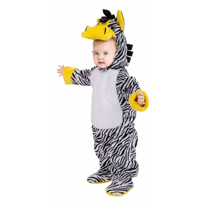 Fun Fashion Στολή Αποκριάς Ζέμπρα Βρεφική Unisex