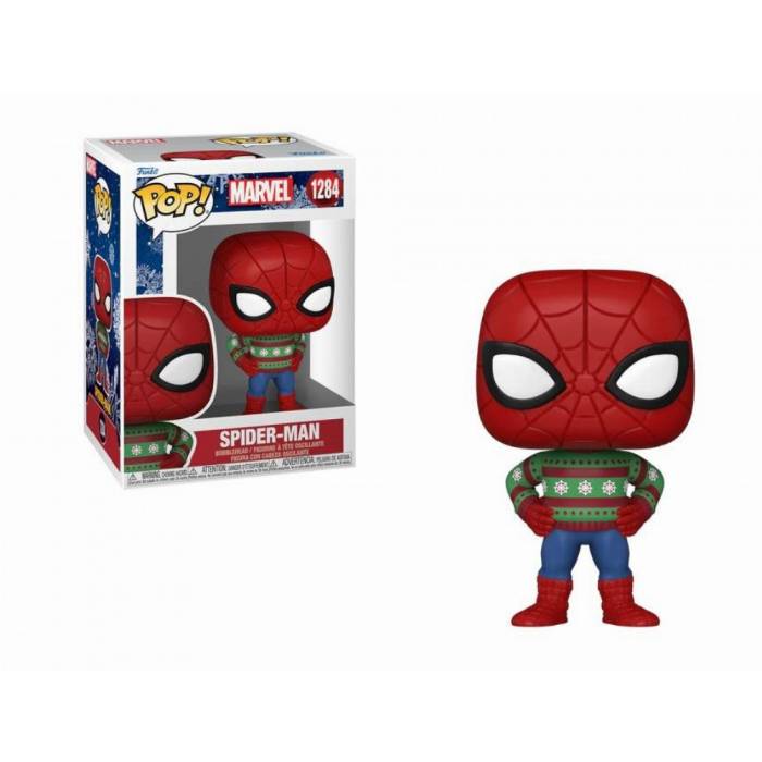 Funko Pop! Vinyl Figure Marvel 1284 - Spider-Man Holiday (SWTR)