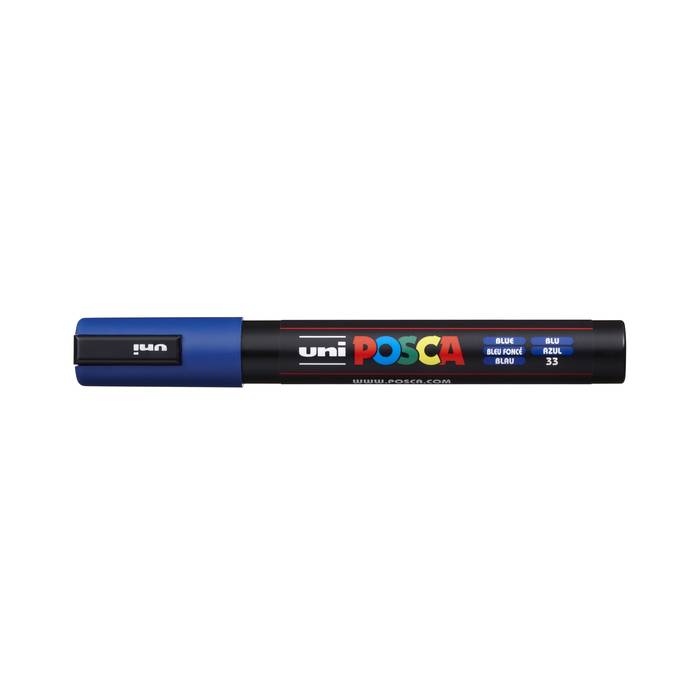 Uni Μαρκαδόρος Ζωγραφικής Posca PC-5M 33 Blue