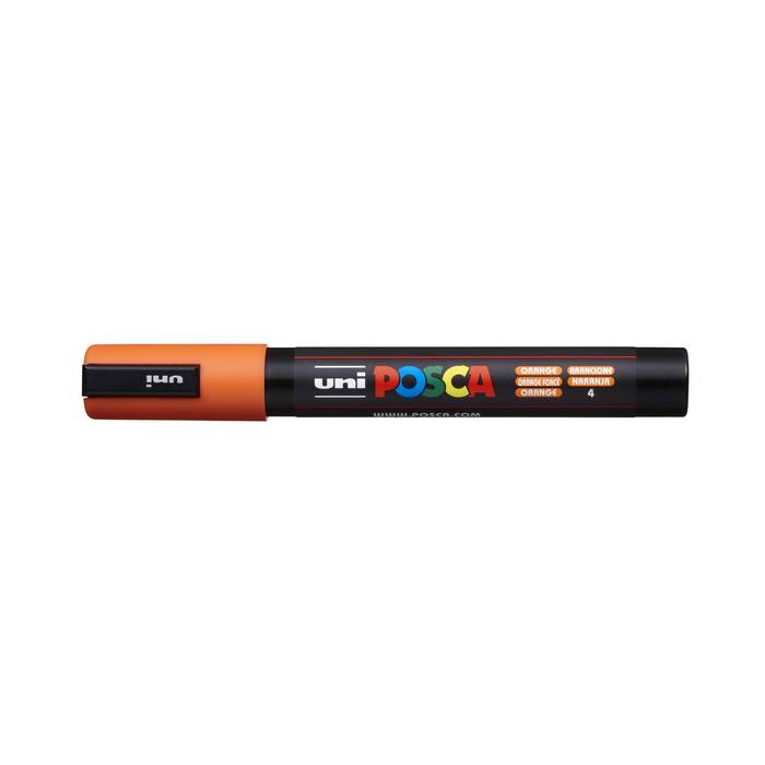 Uni Μαρκαδόρος Ζωγραφικής Posca PC-5M 4 Orange