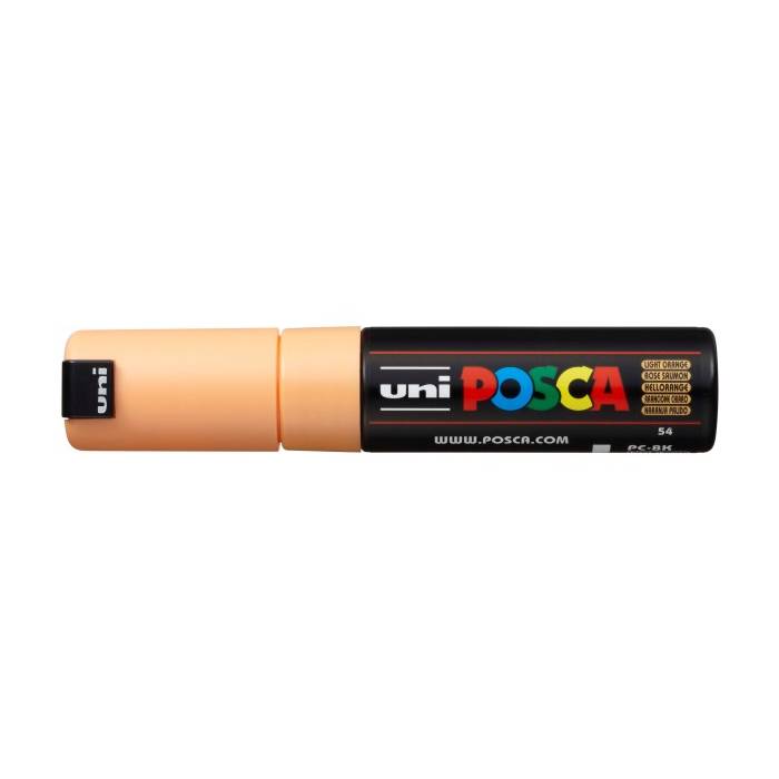 Uni Μαρκαδόρος Ζωγραφικής Posca PC-8K 54 Light Orange