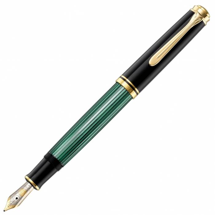 Pelikan Πένα M600 Black Green Fountain Pen