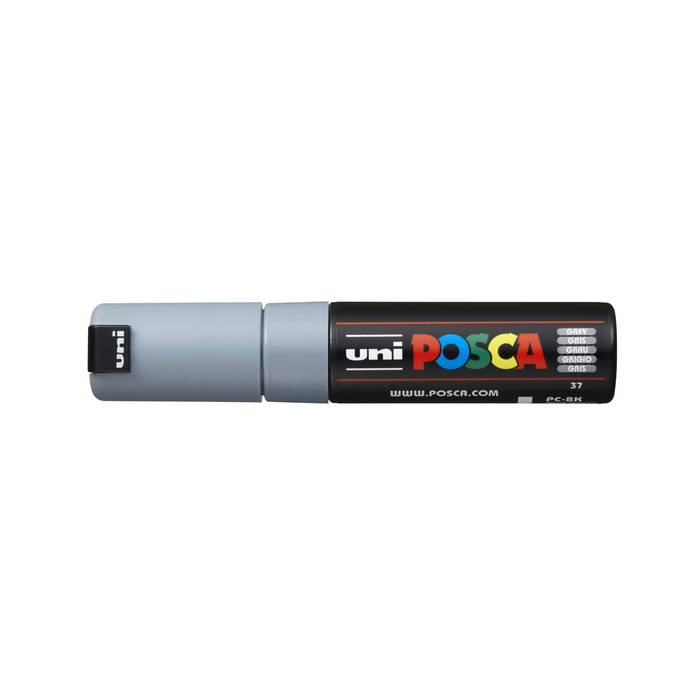 Uni Μαρκαδόρος Ζωγραφικής Posca PC-8K 37 Grey