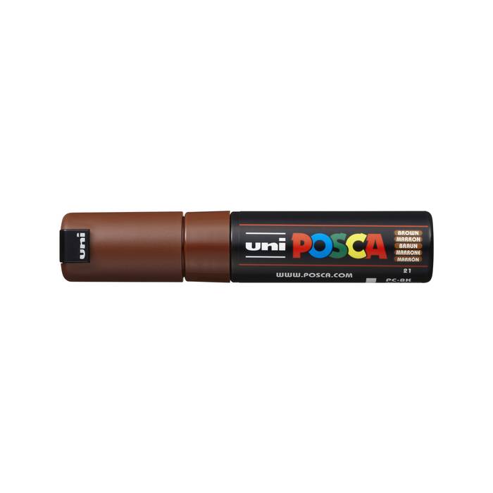 Uni Μαρκαδόρος Ζωγραφικής Posca PC-8K 21 Brown