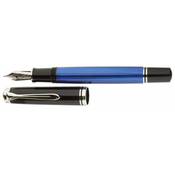 Pelikan Πένα M805 Souveran Blue Black Fountain Pen
