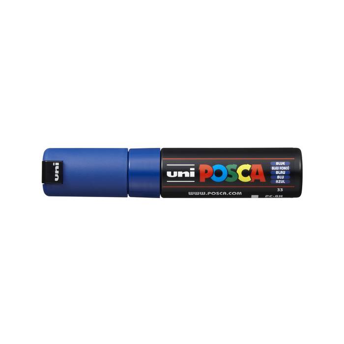 Uni Μαρκαδόρος Ζωγραφικής Posca PC-8K 33 Blue