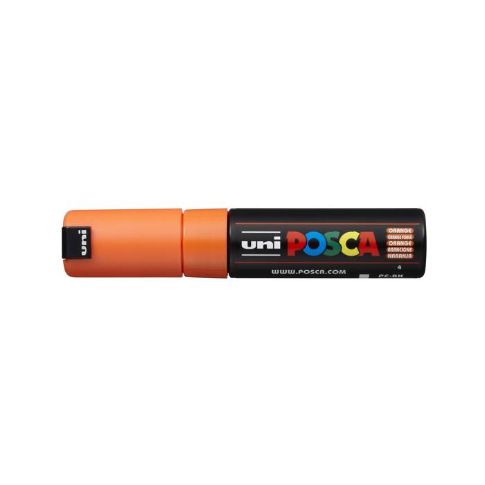 Uni Μαρκαδόρος Ζωγραφικής Posca PC-8K 4 Orange