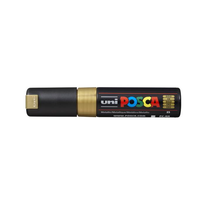 Uni Μαρκαδόρος Ζωγραφικής Posca PC-8K 25 Gold