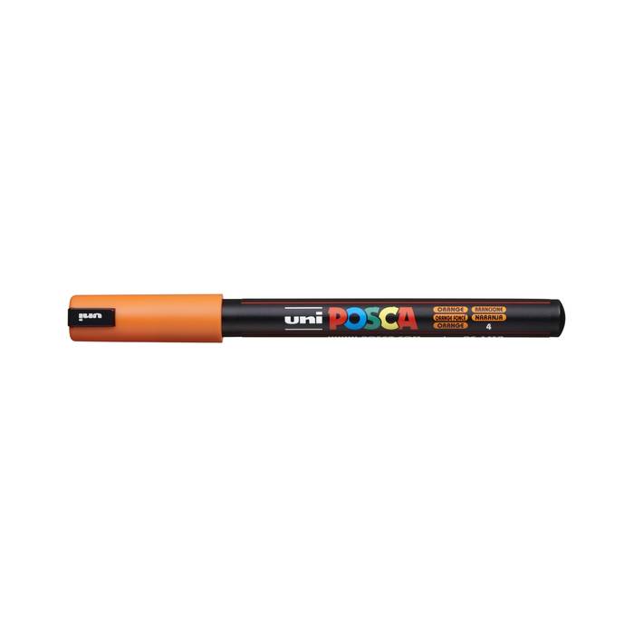 Uni Μαρκαδόρος Ζωγραφικής Posca PC-1MR 4 Orange