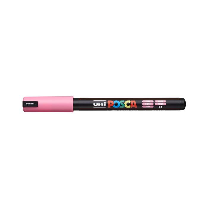 Uni Μαρκαδόρος Ζωγραφικής Posca PC-1MR 13 Pink